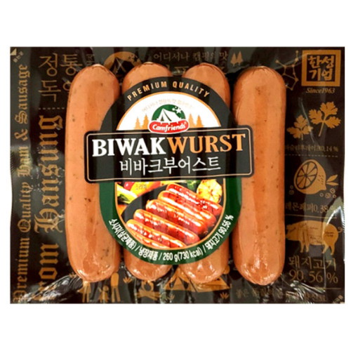 한성기업 비바크 부어스트 260g이미지입니다. 누르면 해당 게시물로 새창이동합니다.