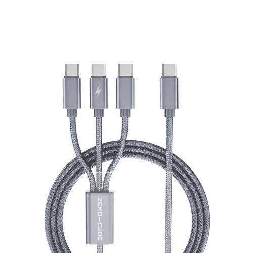 ����ť�� C to 3in1 ��Ƽ ���̺�