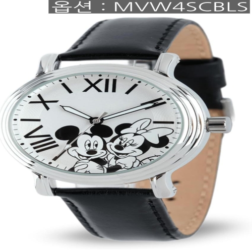 월트디즈니 디즈니 W001872 Classic Mickey Mouse Head Silhouette Stylish Fun for Wom..