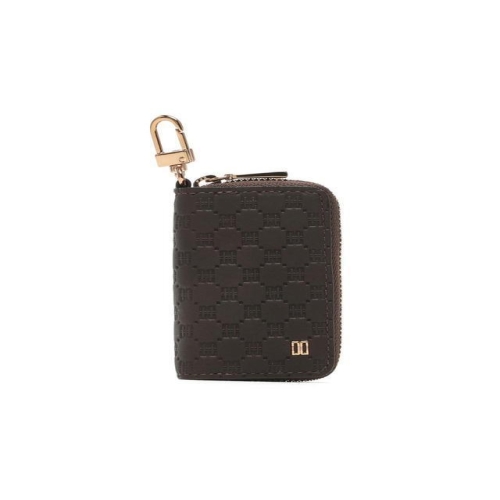  닥스 브라운 DD경판로고 매트 가죽 스마트 키홀더 DBHO1E367W3