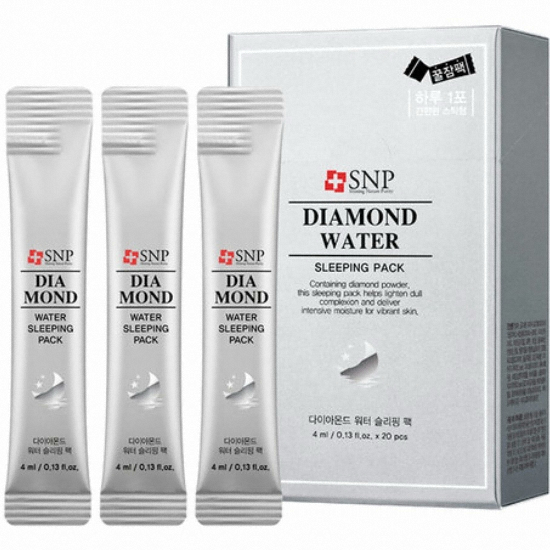 SNP 다이아몬드 워터 슬리핑팩 4ml (20개)_이미지