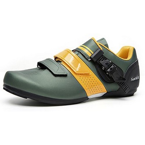 산틱 사이클링 평페달 슈즈 그린 WS21034V_이미지