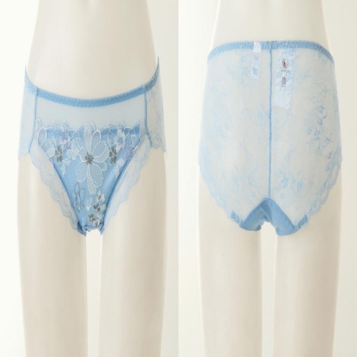와코루 만개꽃 여성 레이스 팬티_C SWPT2081S_BU_C_이미지