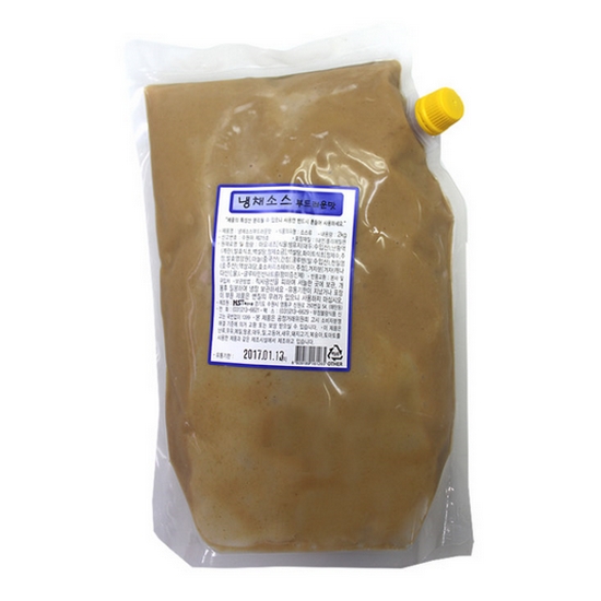 혜성식품 냉채소스 부드러운맛 2kg (1개)