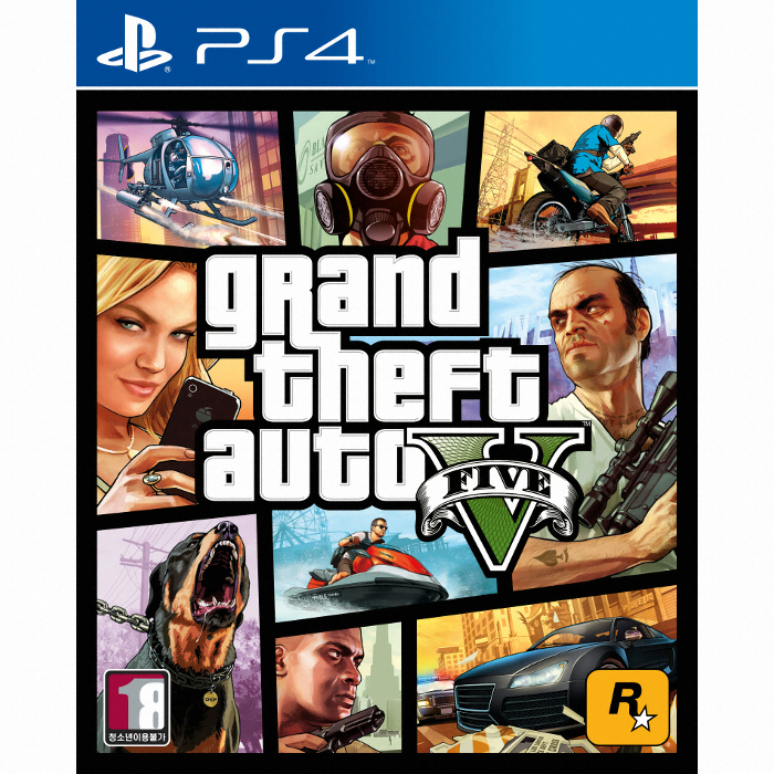 GTA 5 PS4 일반판_이미지