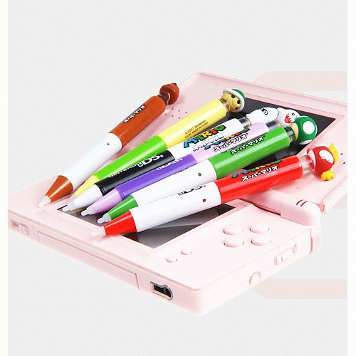 NDSL 닌텐도 캐릭터 터치펜 (닌텐도DS/ 젤다/ 포켓몬/ 마리오/ 봄버맨/ 요시)_이미지