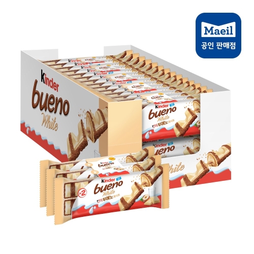 킨더 부에노 화이트 초콜릿바 T2 39g