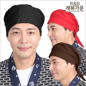 망사두건 위생모자 주방모 요리모 식당 스카프 HT07