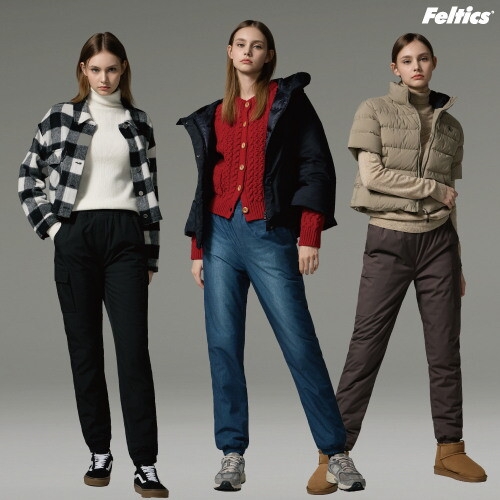 펠틱스 여성 뉴 웜맥스 장기모 패딩조거 팬츠 3종 F515W