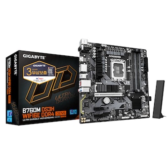 GIGABYTE <b>B760M</b> DS3H WIFI6E D4 GEN5 피씨디렉트