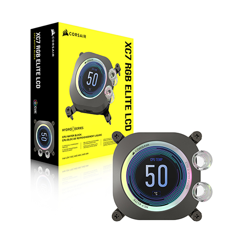 CORSAIR iCUE LINK XC7 RGB ELITE LCD (블랙)_이미지