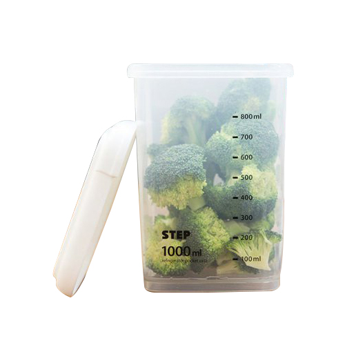 창신리빙 ㅤ센스 스텝 포켓용기 3호 1L (2개)_이미지