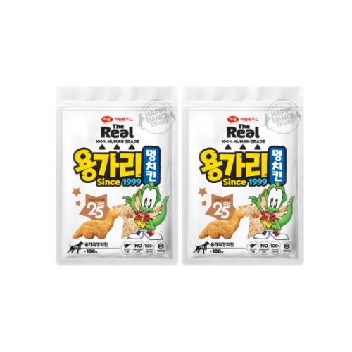 더리얼 독 용가리 멍치킨 100g (2개)_이미지