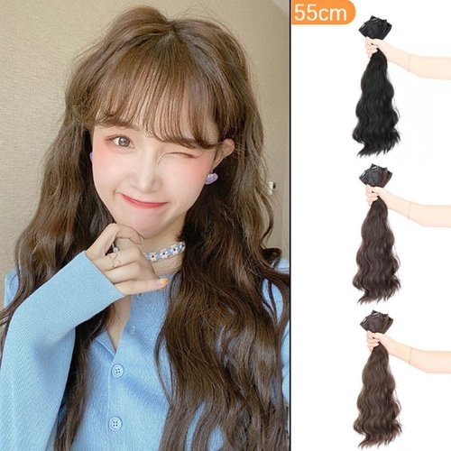 LEA-M16 부분가발 1P 긴곱슬55CM _WB1D522 1개 쿠팡 내츄럴블랙