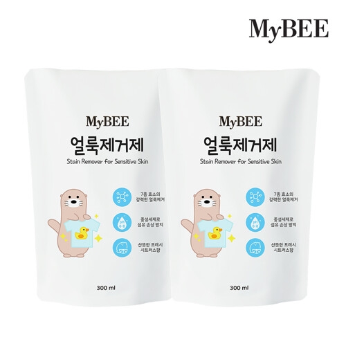 자연품은 아기 얼룩제거제 리필 300ml 2개