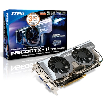 MSI 지포스 <b>GTX560</b> Ti N560GTX-Ti D5 1GB 트윈프로져2 (리퍼비시)