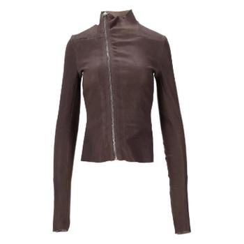 릭오웬스 개리 레더 재킷 RP02E4701LSV_이미지