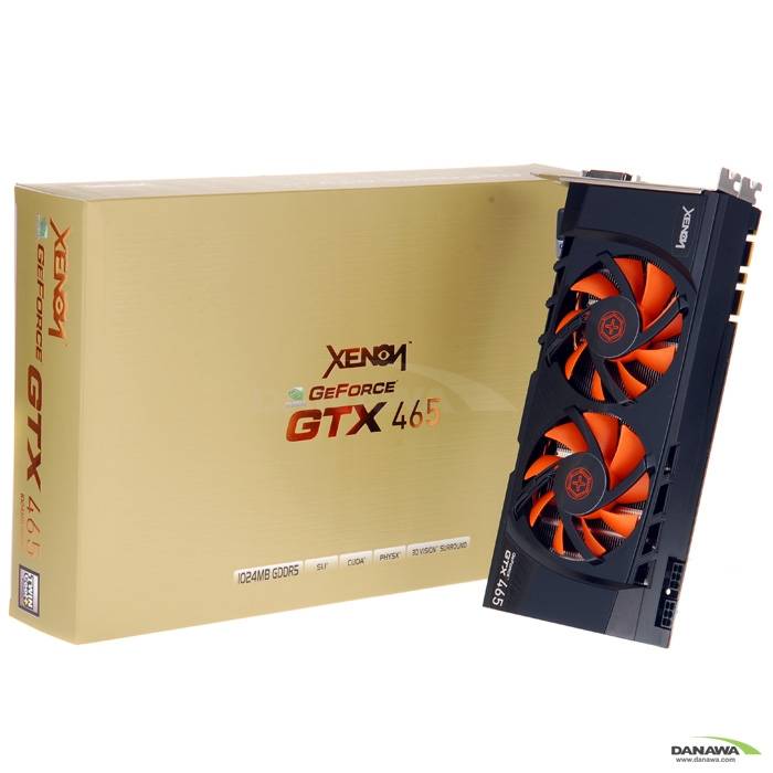 이엠텍 XENON 지포스 GTX465 D5 1GB Twin Cool+_이미지