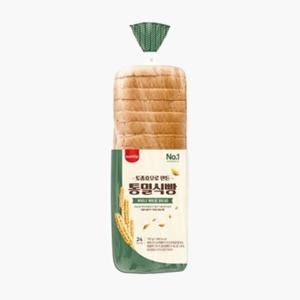 SPC삼립 토종 효모로 만든 통밀식빵 755g (2개)_이미지