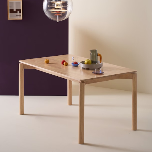 리바트 세계가구 페낭 원목 식탁 1500 (의자별도)_이미지