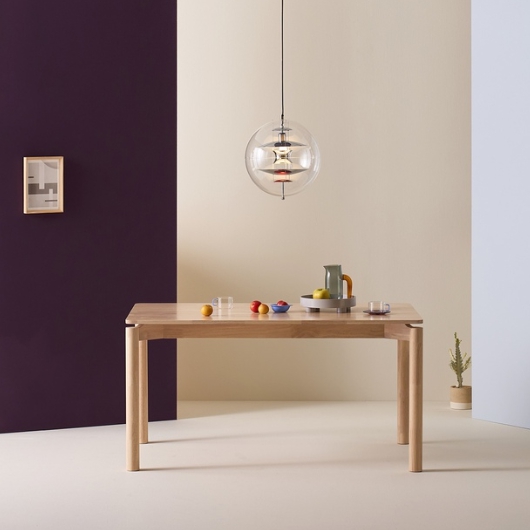 리바트 세계가구 페낭 원목 식탁 1500 (의자별도)_이미지