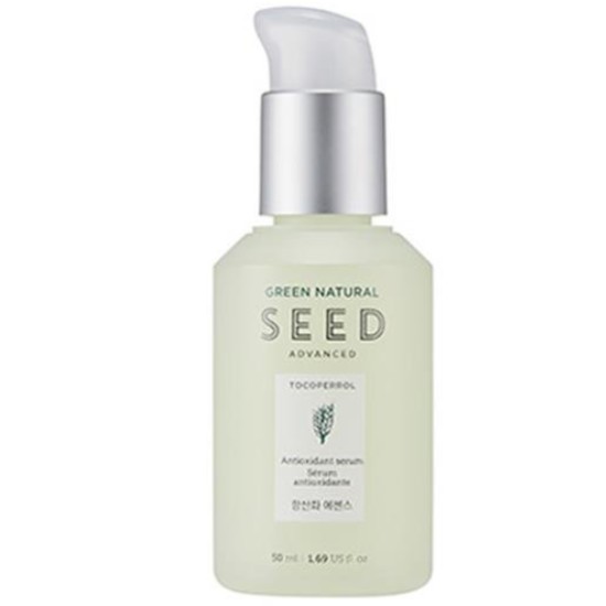 LG생활건강 더페이스샵 그린 내츄럴 씨드 항산화 에센스 50ml (1개)