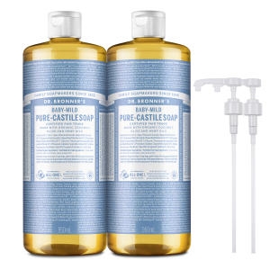 닥터브로너스 베이비 마일드 퓨어 캐스틸 솝 950ml (2개)