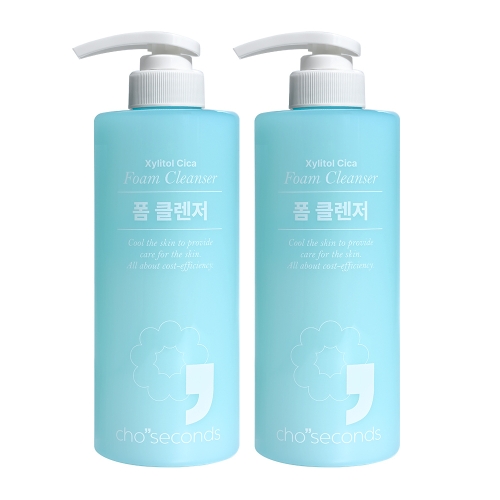 자일리톨 시카 폼클렌징 500ml