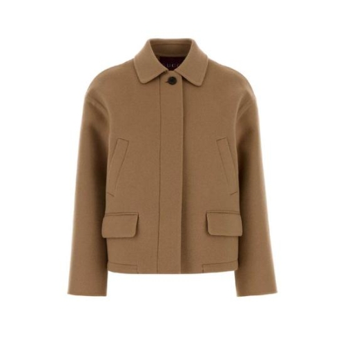 구찌 Camel wool blend jacket 823859Z7ASL 2668