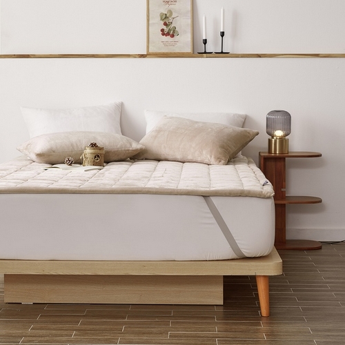 새날 에어룸 자가발열 스테이 극세사 겨울 고정밴딩 침대패드 (퀸 Q)