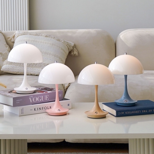 LED 머쉬룸 미니 무선 스탠드