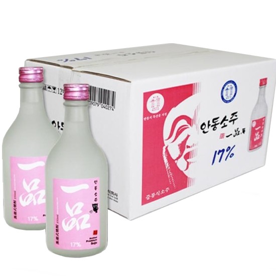 안동소주일품 일품 350ml (17도) (12개)_이미지
