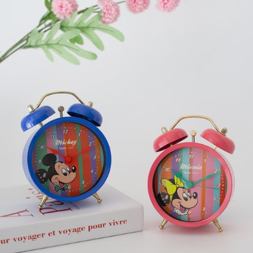 [불명] 디즈니 레트로 알람 탁상시계