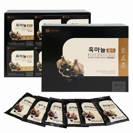 종근당건강 흑마늘 골드 80ml 60포 (3개)