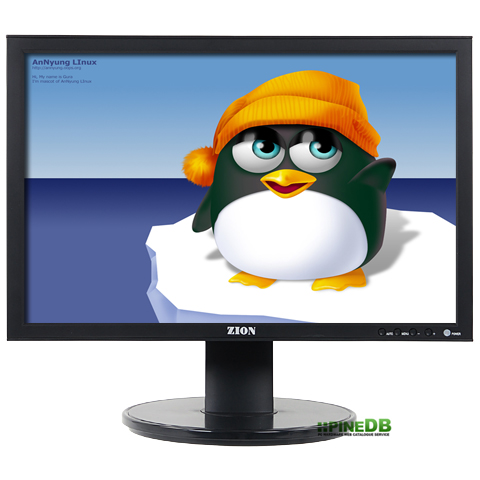 지온디스플레이 ZD-1925W 강화유리