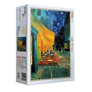 퍼즐라이프 직소퍼즐 풍경 명화 노천카페 2000피스 PL2102