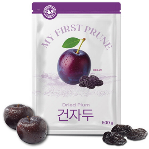산과들에 건자두 500g (6개)_이미지