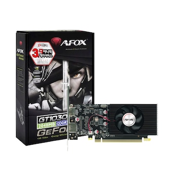 AFOX 지포스 <b>GT</b><b>1030</b> L5 D5 2GB LP 디앤디컴
