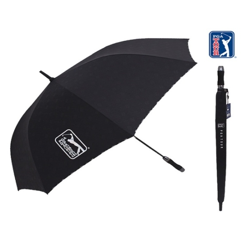 PGA TOUR 75 자동 엠보 선염 바이어스 장우산 판촉선물 행사답례품 단체대량