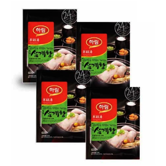 하림 고향 즉석 삼계탕 4팩 선물세트