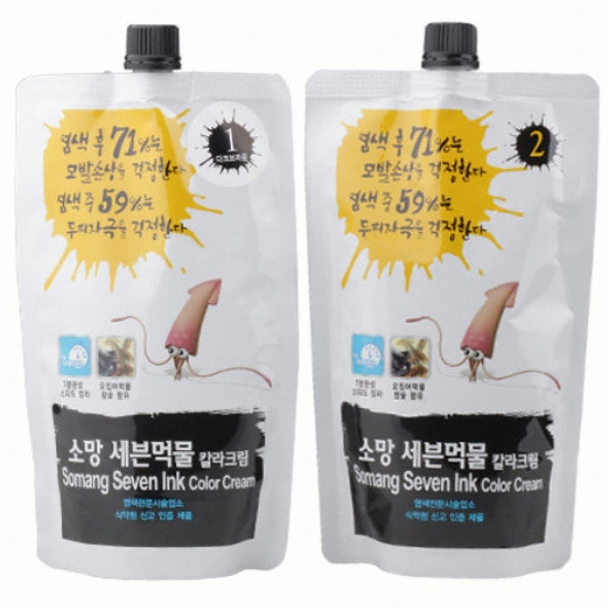 코스모스 세븐 스피드 먹물 컬러 크림 (1개)_이미지