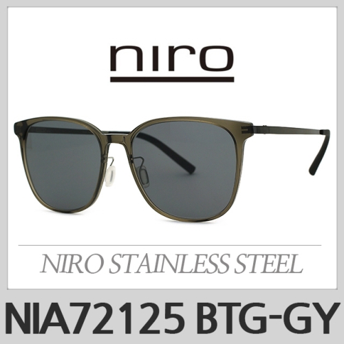 니로 니로 선글라스 NIA72125 BTG-GY