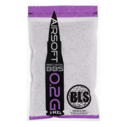 BLS BBS 6mm 0.2g 5000rds / White 보라돌이 비비탄