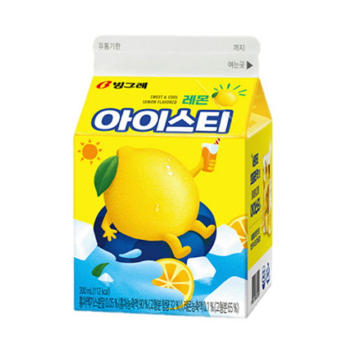 빙그레 레몬 아이스티 300ml (20개)_이미지