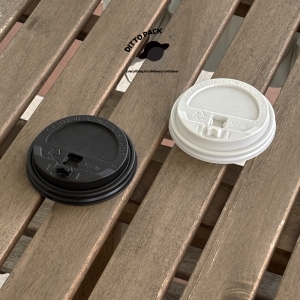 디토팩 12/16온스 핫리드 테이크아웃 종이컵 화이트 뚜껑 1000개
