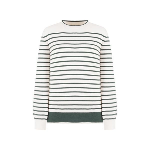 올리비아하슬러 베이직 스트라이프 긴소매 스웨터_OHDWSW103_이미지