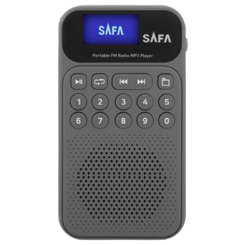 SAFA 휴대용 FM 라디오 SR100 라운드 (정품)