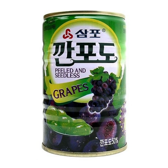 삼포식품 깐포도 400g (4개)_이미지