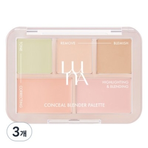 루나 컨실 블렌더 팔레트 컨실러 6g (3개)