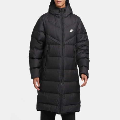 맨즈 윈드러너 스톰 핏 후드 파카 재킷 롱 패딩 FB8180 010